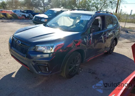 2019 Subaru Forester Sport from USA, damaged, VIN JF2SKAPC2KH514429